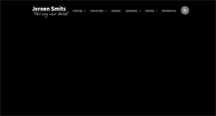 Desktop Screenshot of jeroensmits.nl